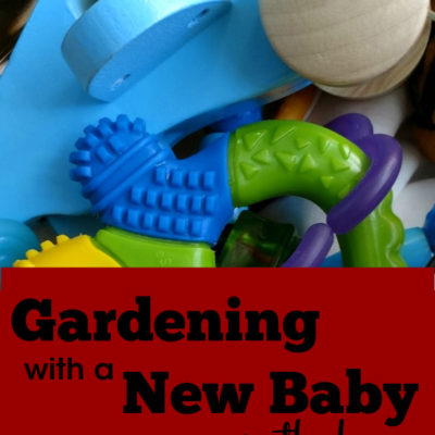 How to Garden with a New Baby in the House