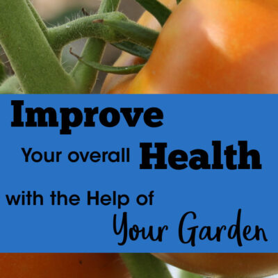 Yes! You Can Improve Your Overall Health with the Help of Your Garden