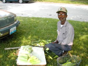 freezing corn