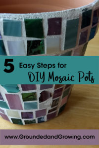 diy mosaic pot