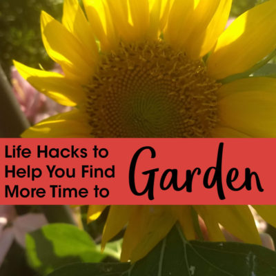 5 Life Hacks to Help You Find More Time in the Garden
