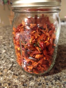 dehydrated bell peppers